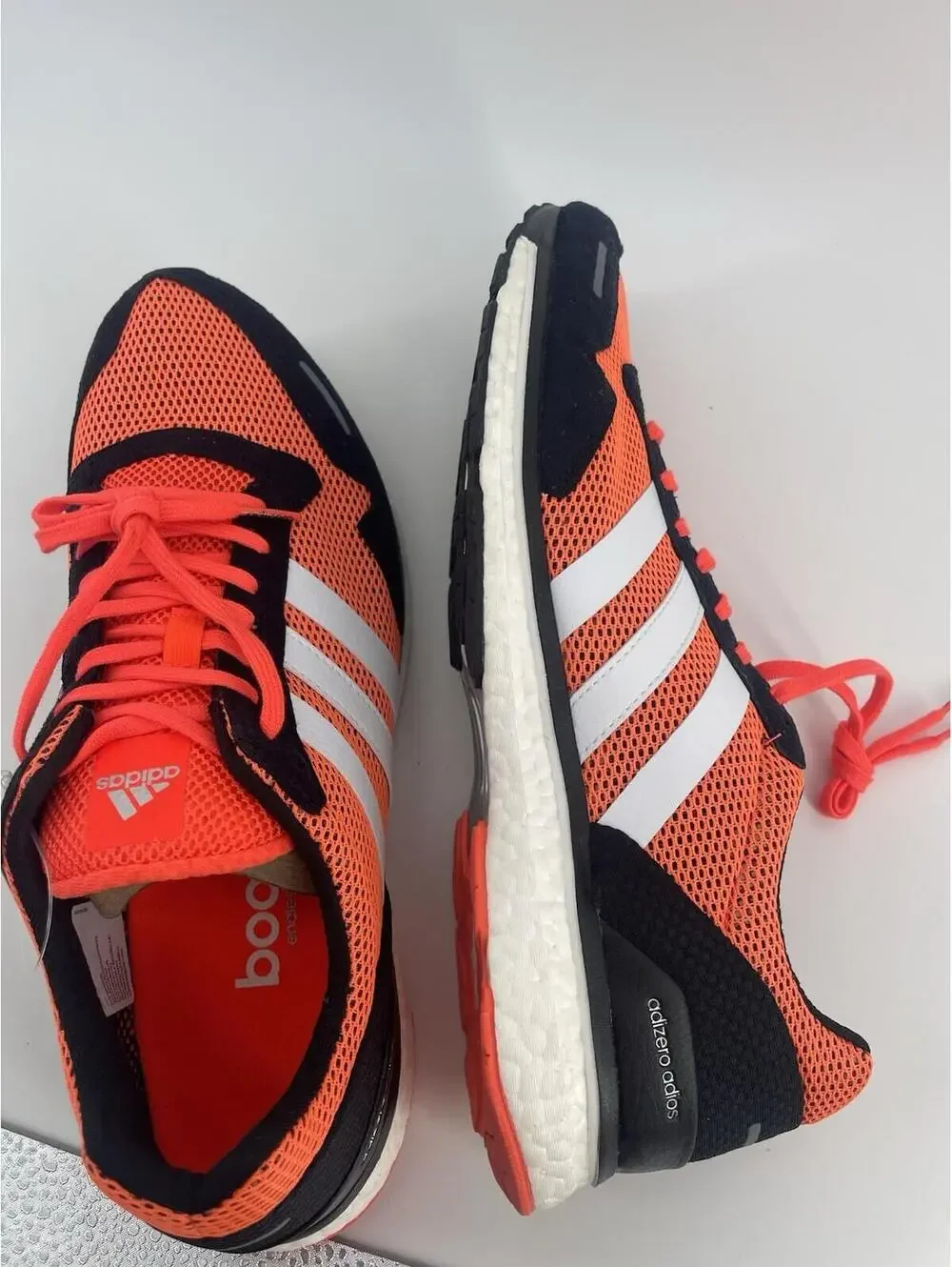 New adidas Adizero Adios 3 M Running Sneakers AF6554  Men’s 13